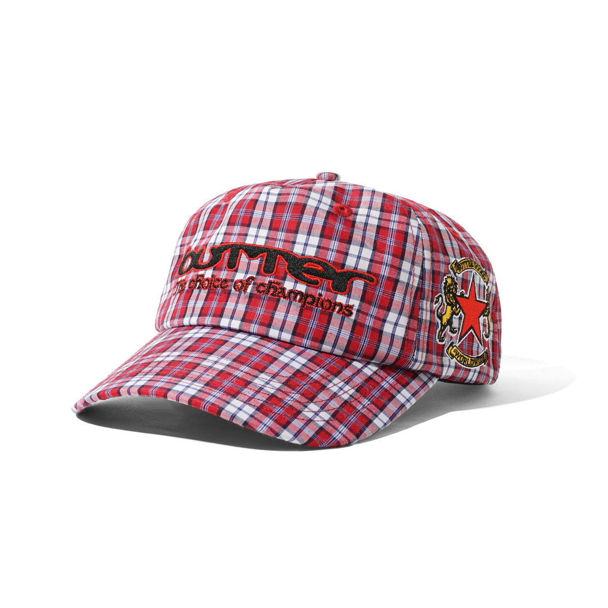 VICTORY 5 PANEL CAP PLAID