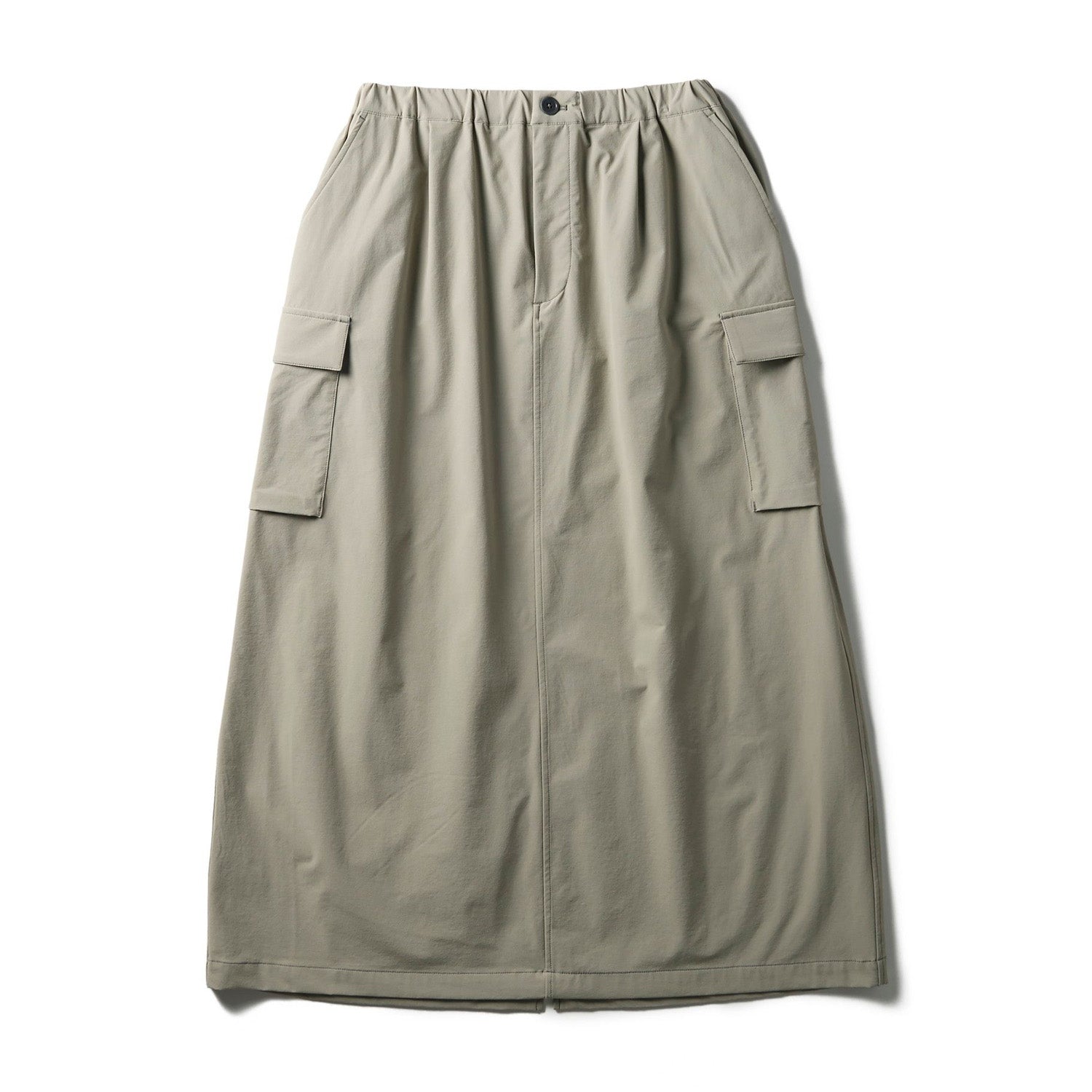 WATER-REPELLENT STRETCH SKIRT LIGHT GREY
