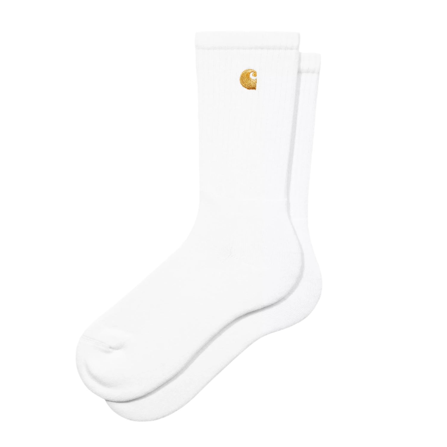 CHASE SOCKS WHITE / GOLD
