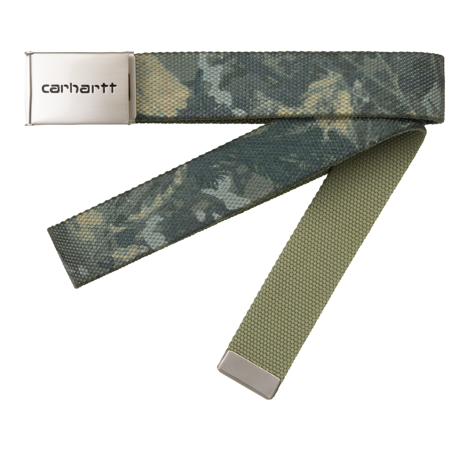CLIP BELT CHROME CAMO COMBI GREEN