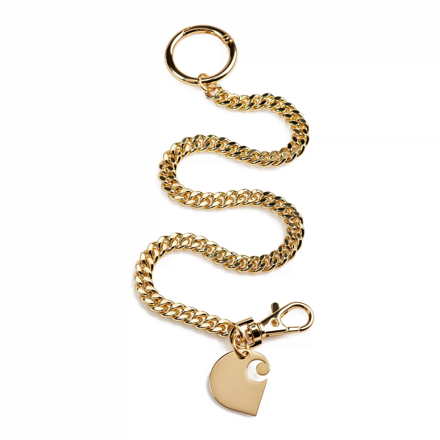 CUBAN LINK KEYCHAIN GOLD