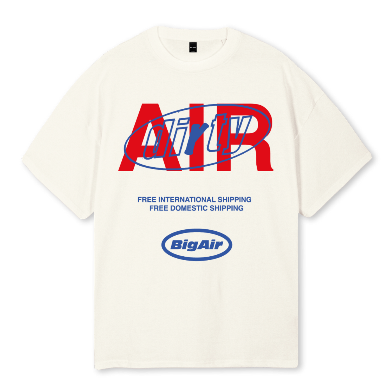 DIRTY AIR TEE CREAM