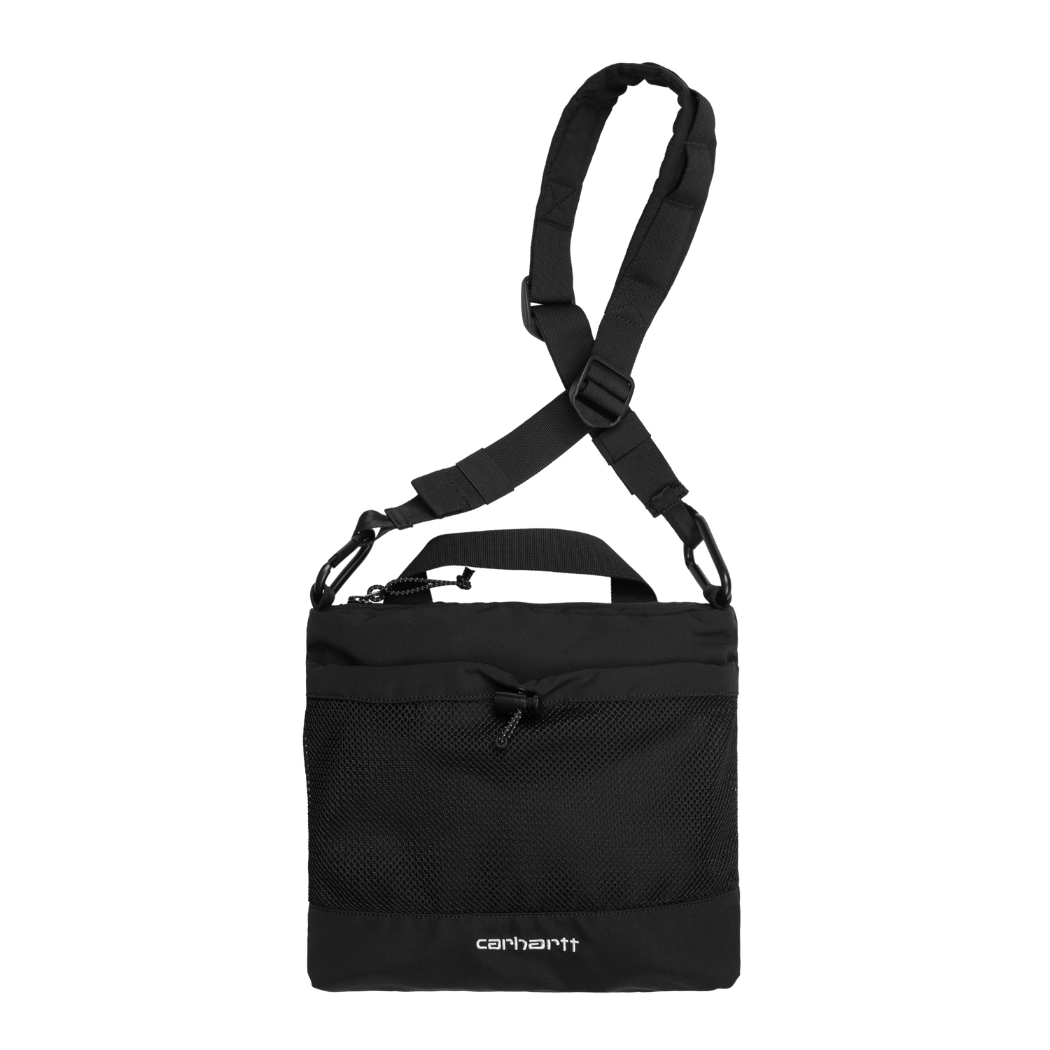 IRWIN SHOULDER BAG BLACK / BLACK / WHITE