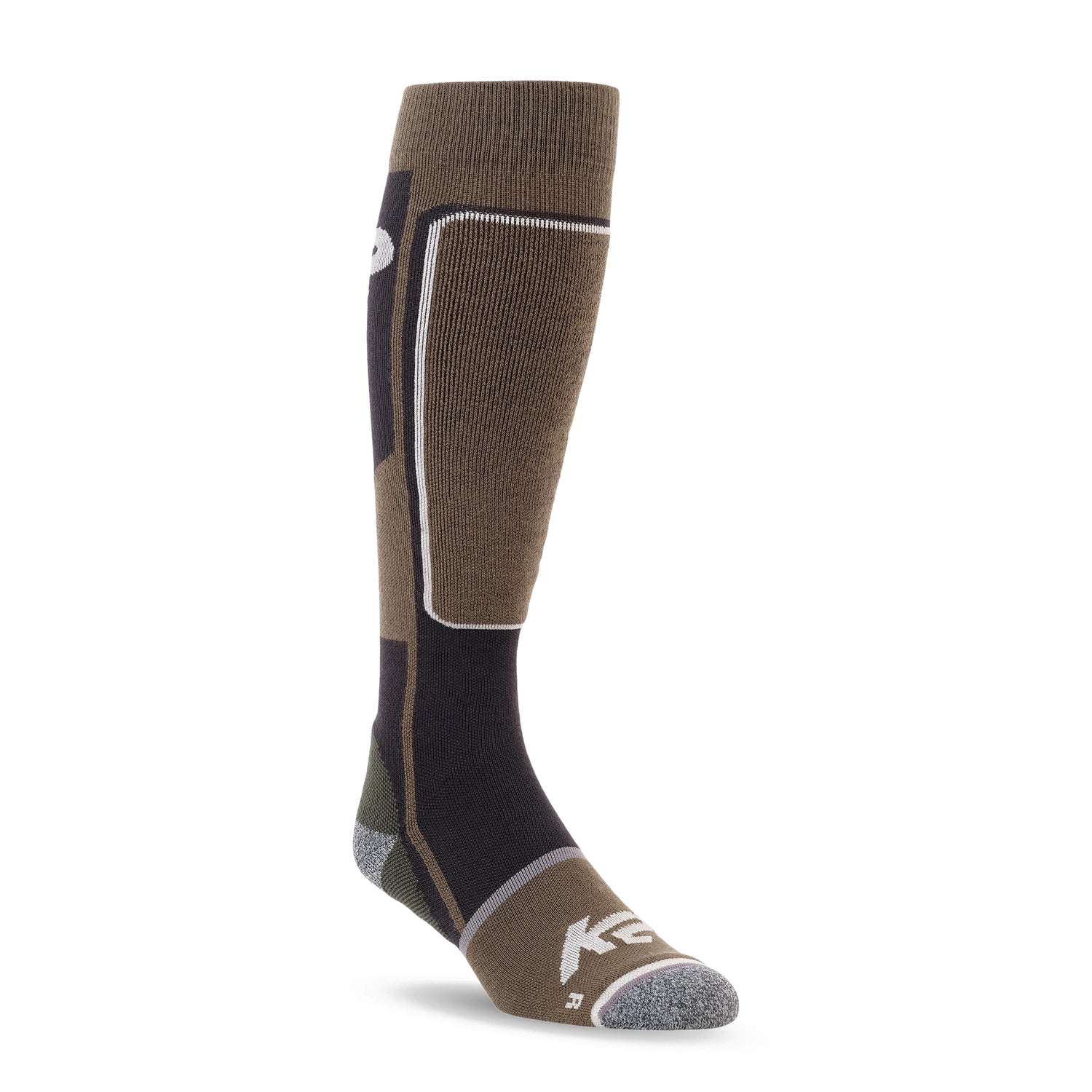 K2 FREERIDE SOCK MILITARY GREEN 2.0