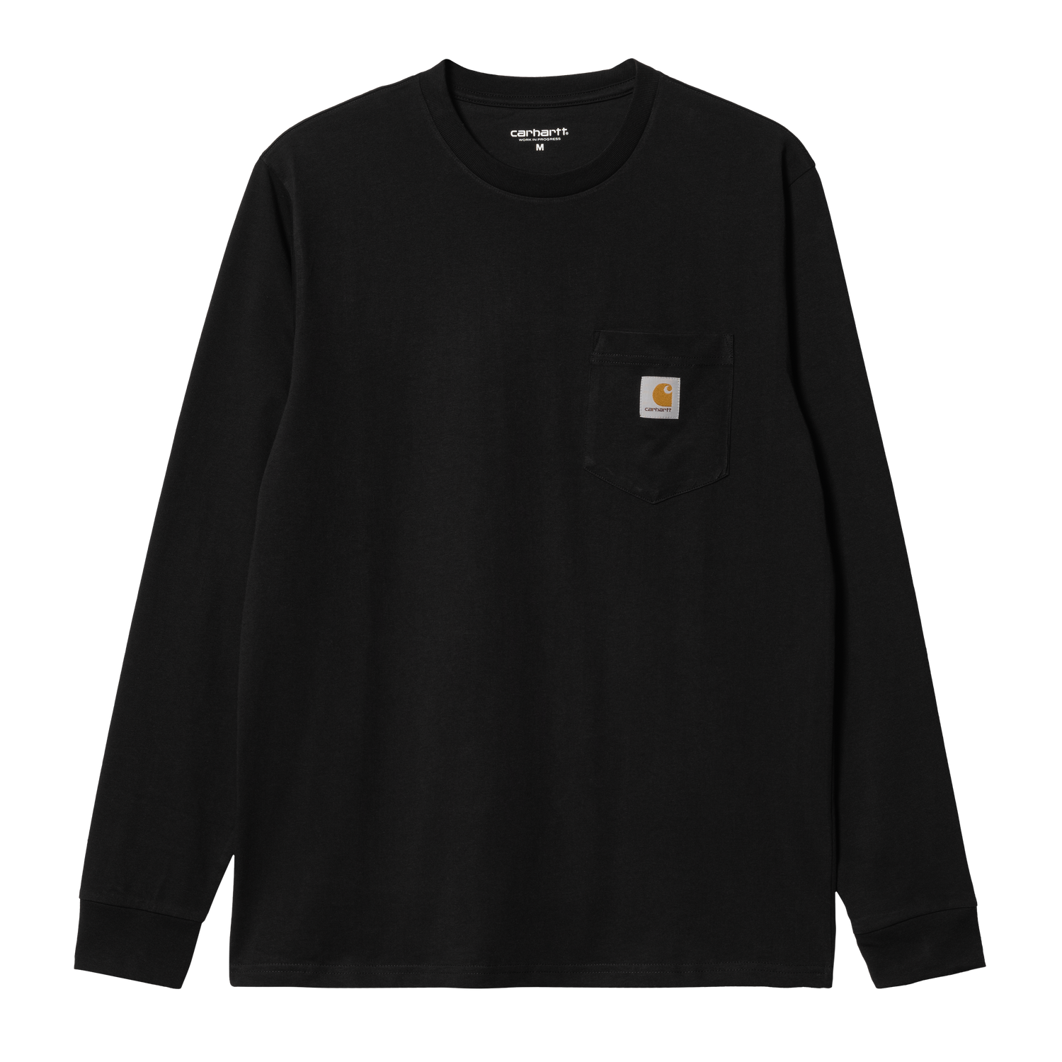 L/S POCKET T-SHIRT BLACK