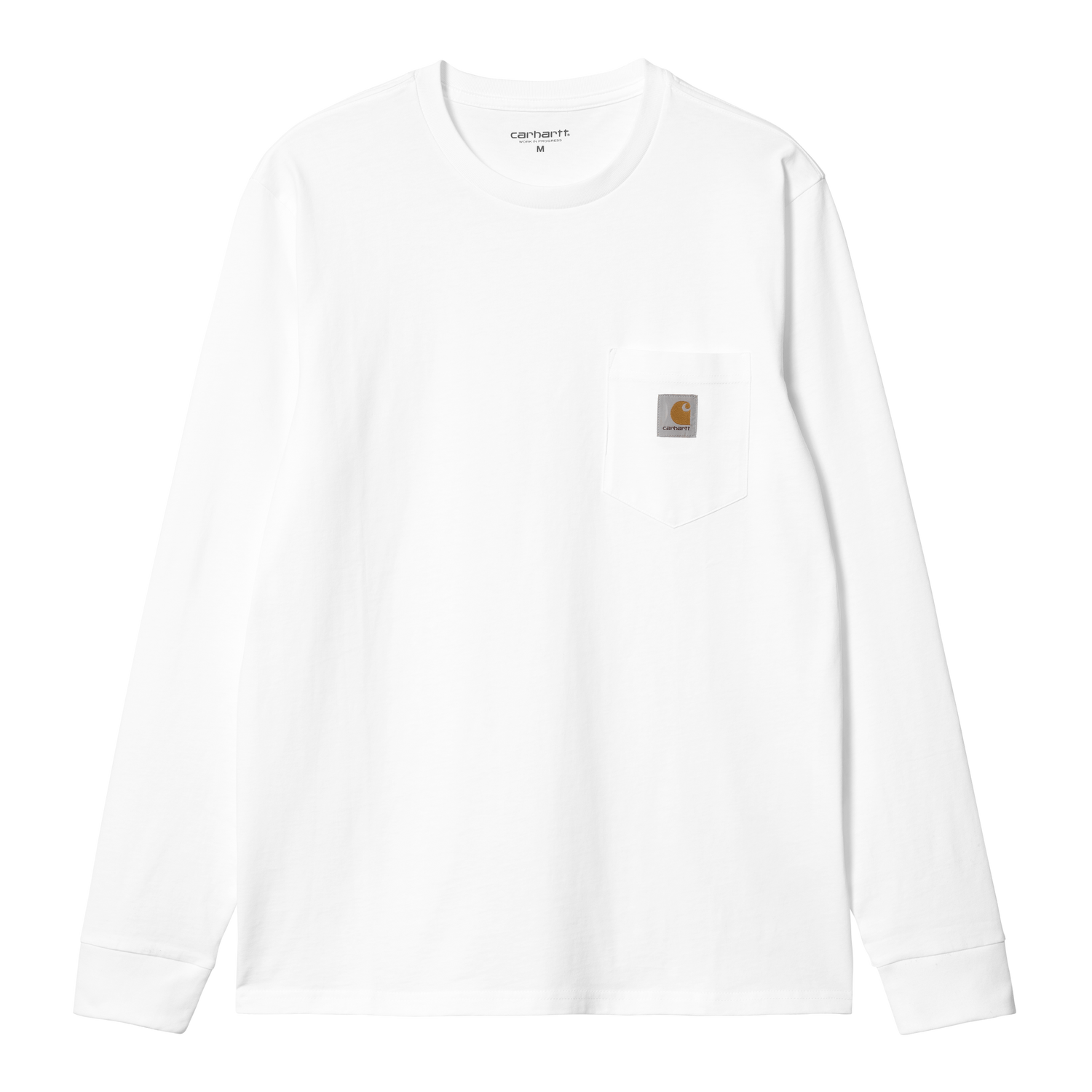 L/S POCKET T-SHIRT WHITE