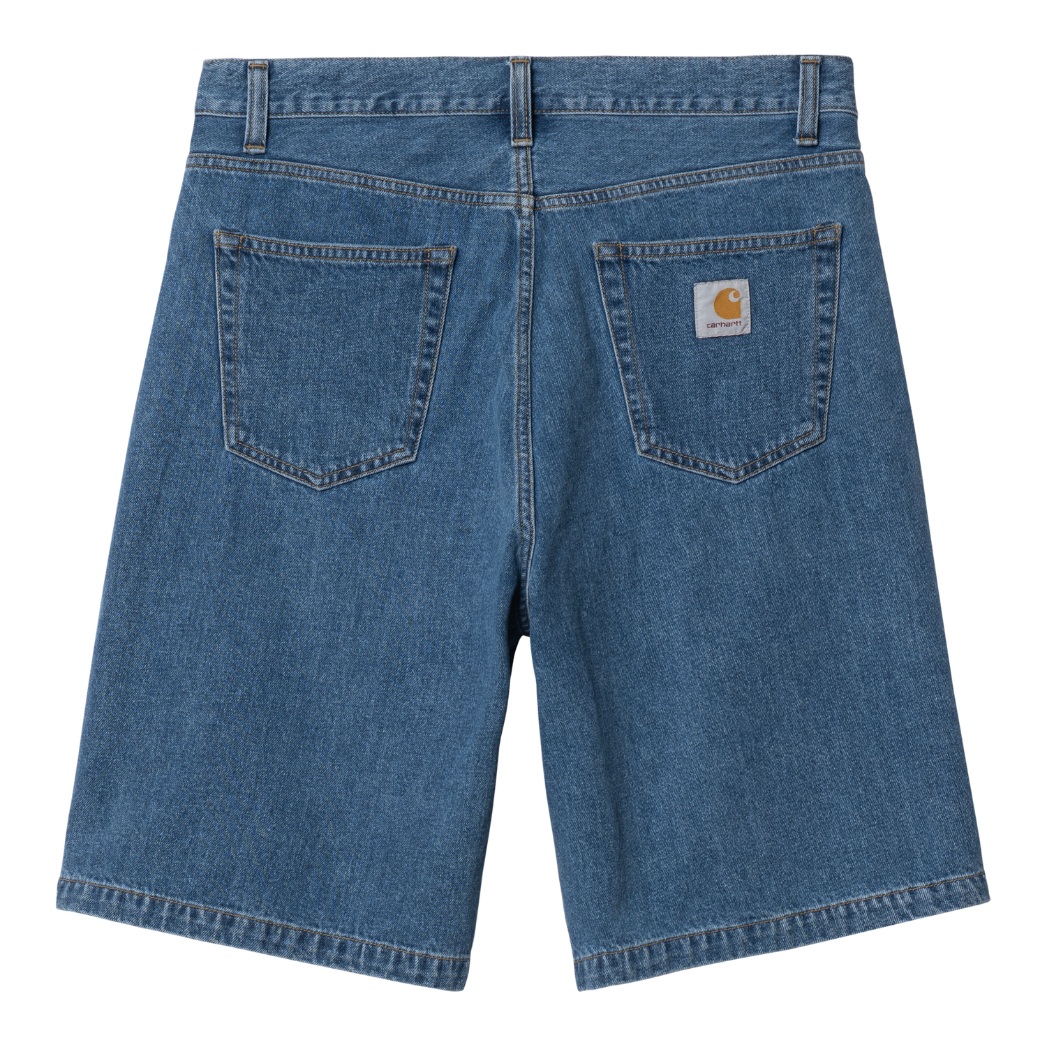 LANDON SHORT BLUE HEAVY STONE WASH