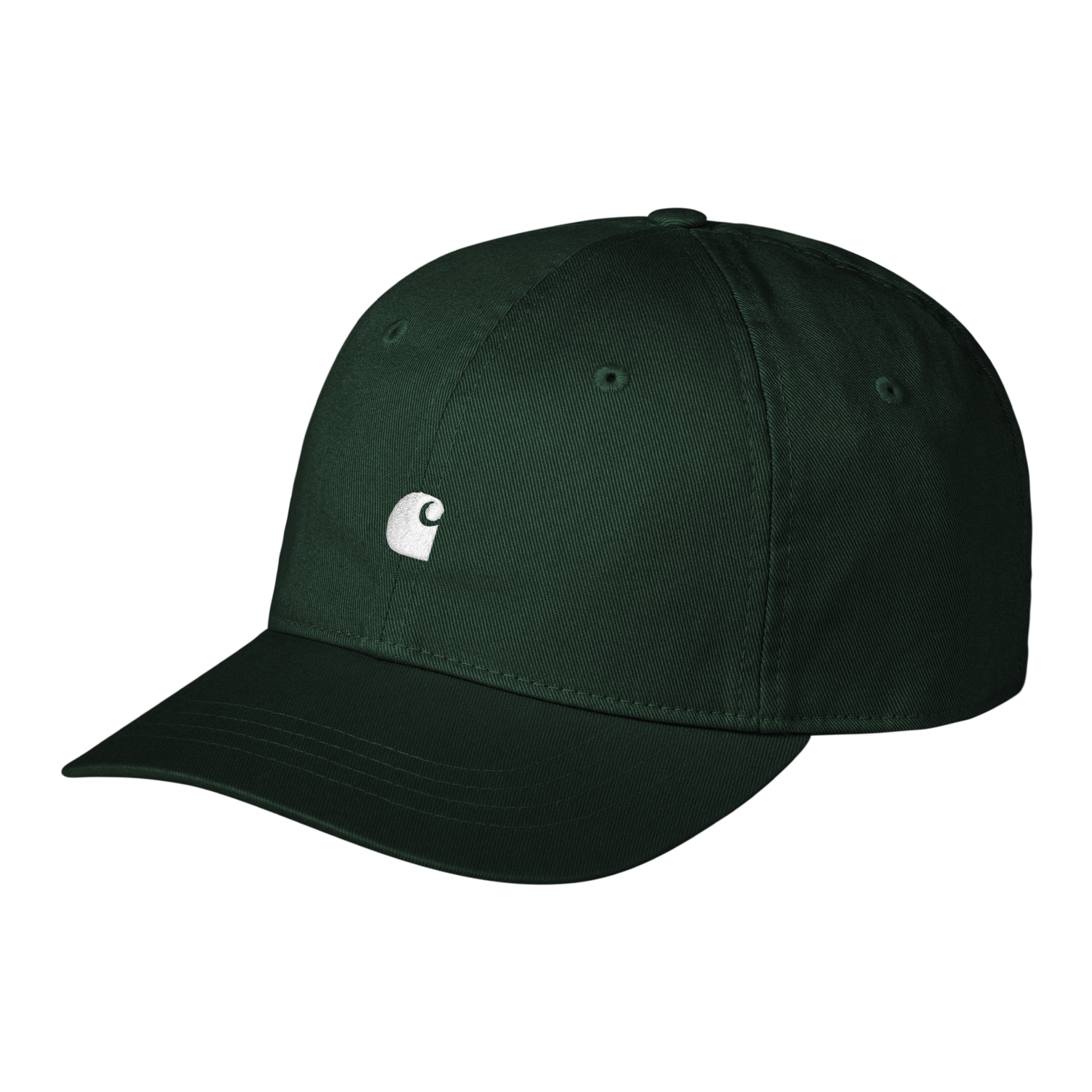 MADISON LOGO CAP CONIFER / WHITE