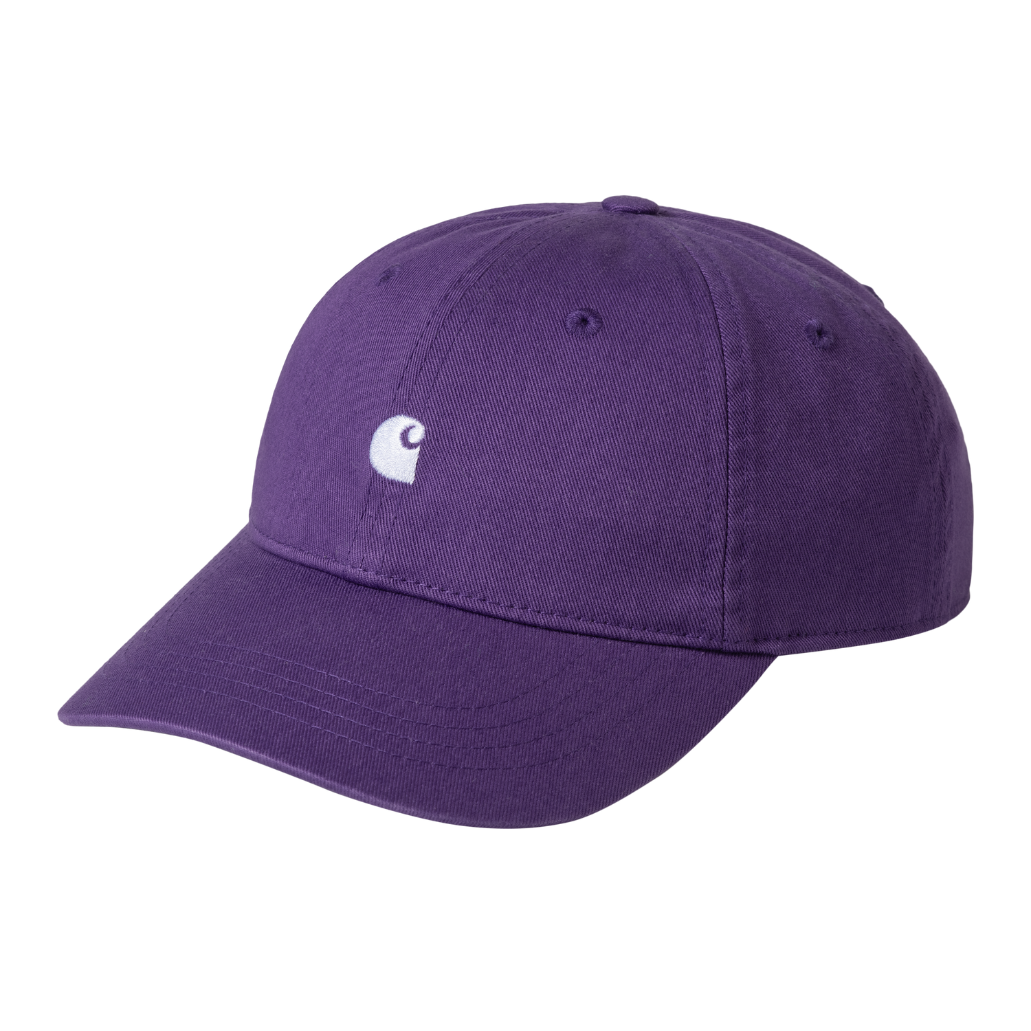 MADISON LOGO CAP HUCKLEBERRY / WHITE