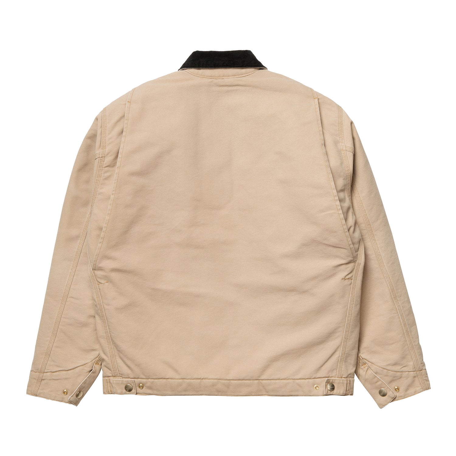 OG DETROIT JACKET DUSTY H BROWN / BLACK AGED CANVAS