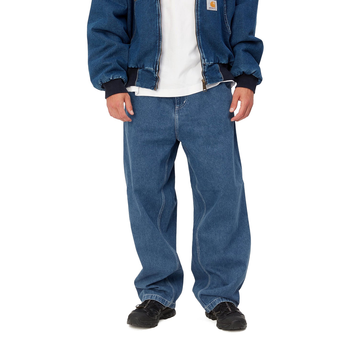 OG SINGLE KNEE PANT BLUE STONE WASHED