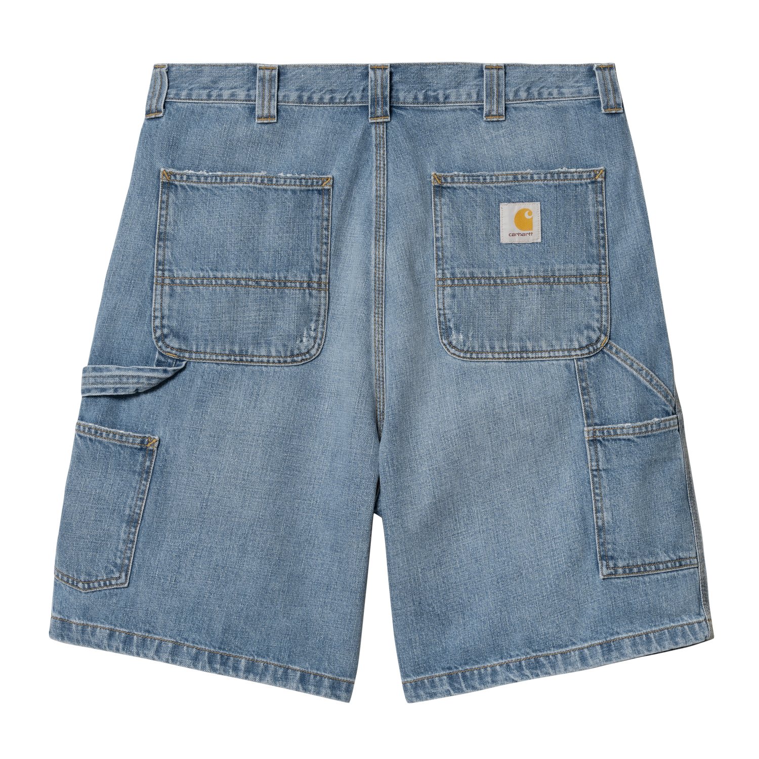 OG SINGLE KNEE SHORT BLUE BURST WASHED