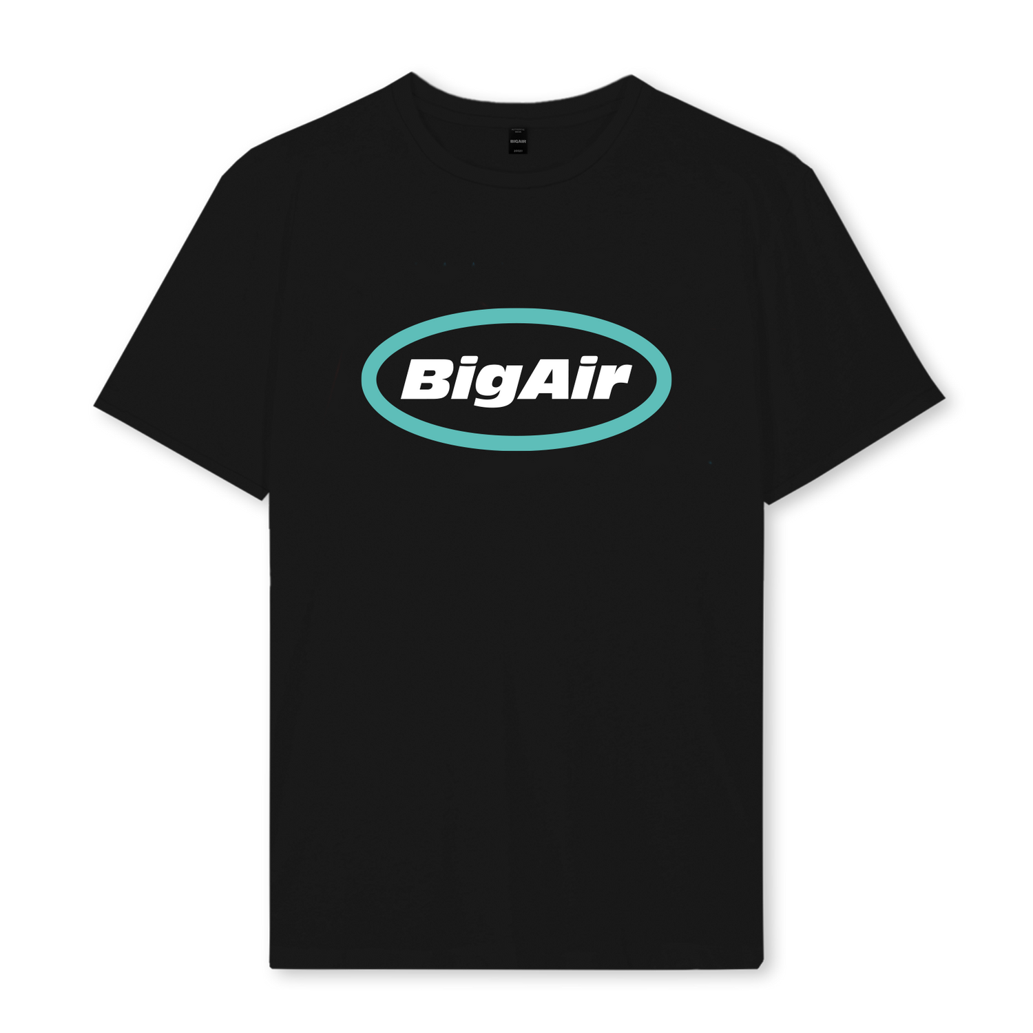OVAL LOGO TEE BLACK