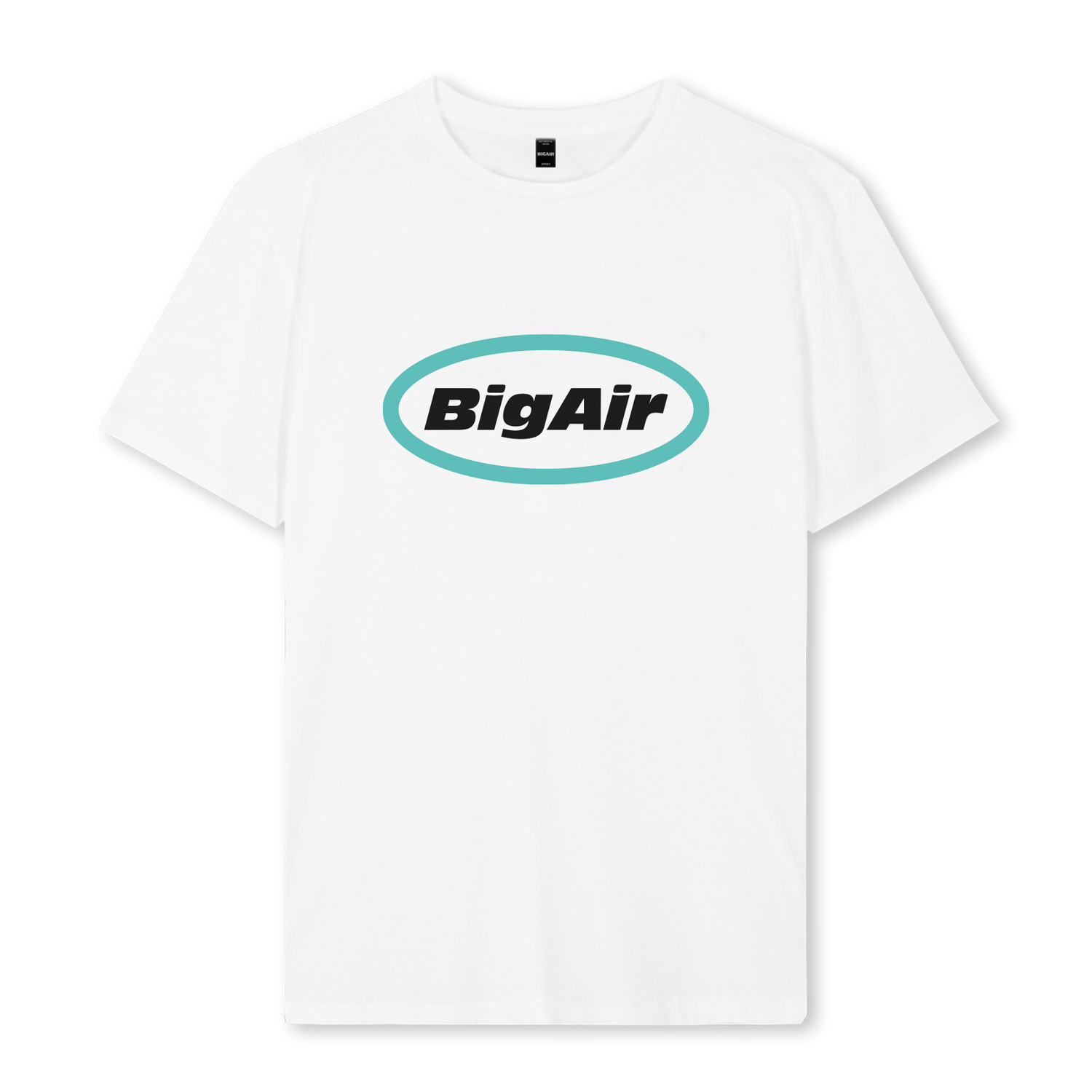 OVAL LOGO TEE WHITE