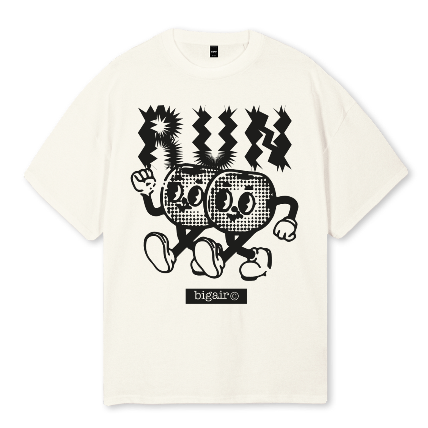 RUNNING CLUB TEE CREAM