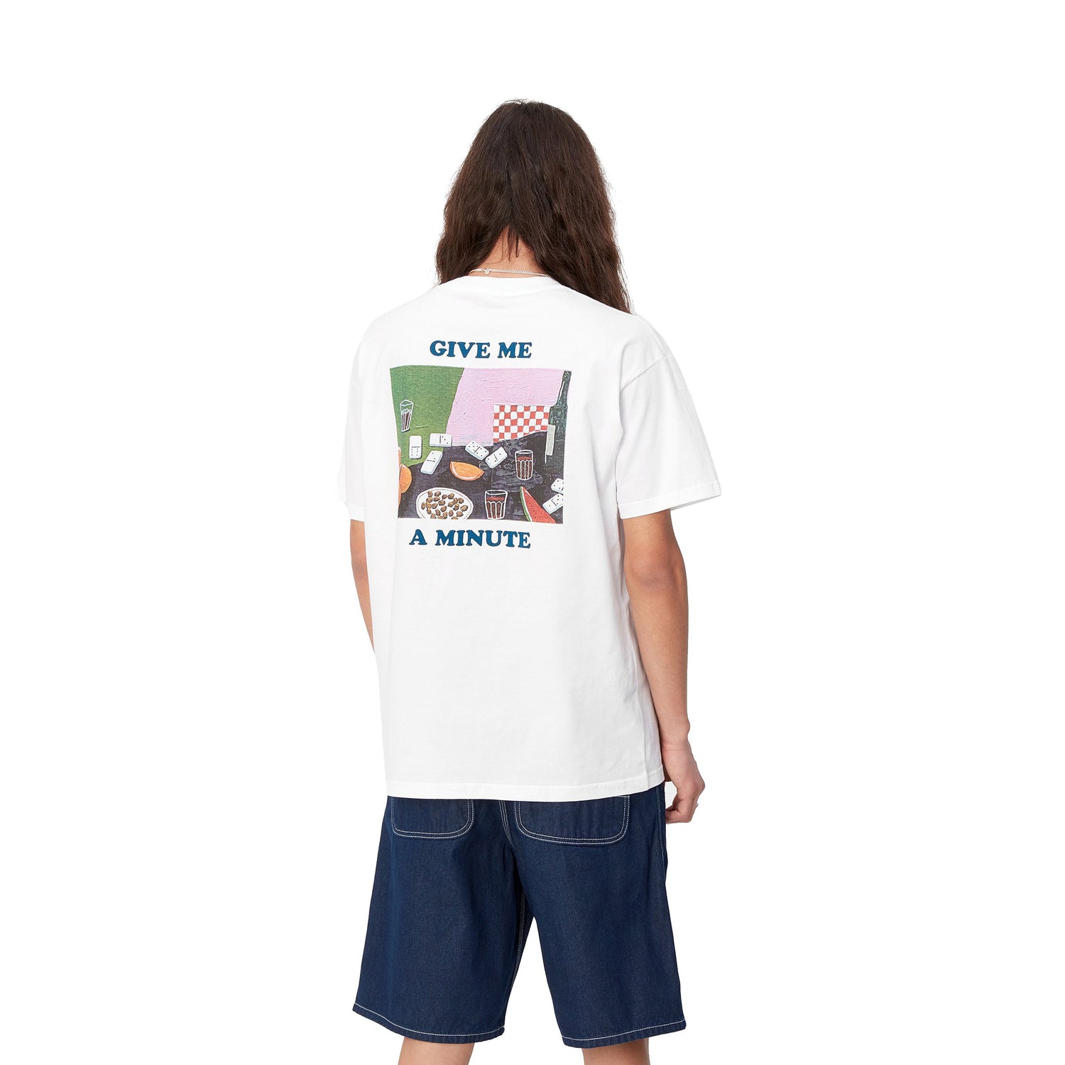 S/S ISIS MARIA DINNER T-SHIRT WHITE