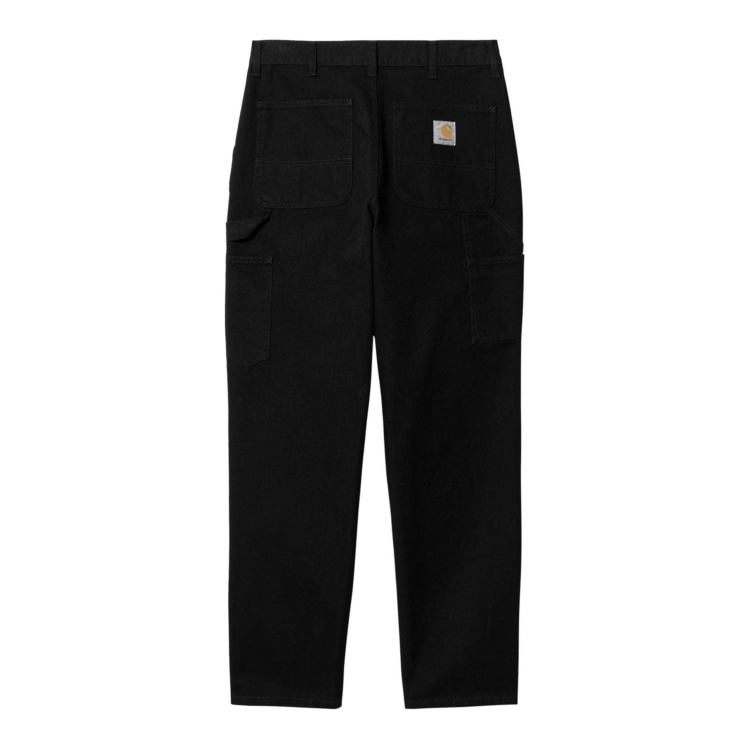SINGLE KNEE PANT BLACK RINSED