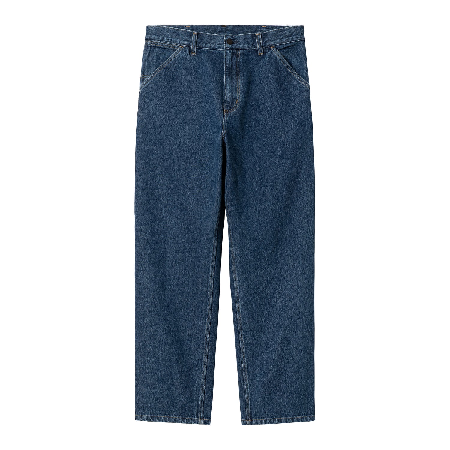 SINGLE KNEE PANT BLUE STONE WASHED