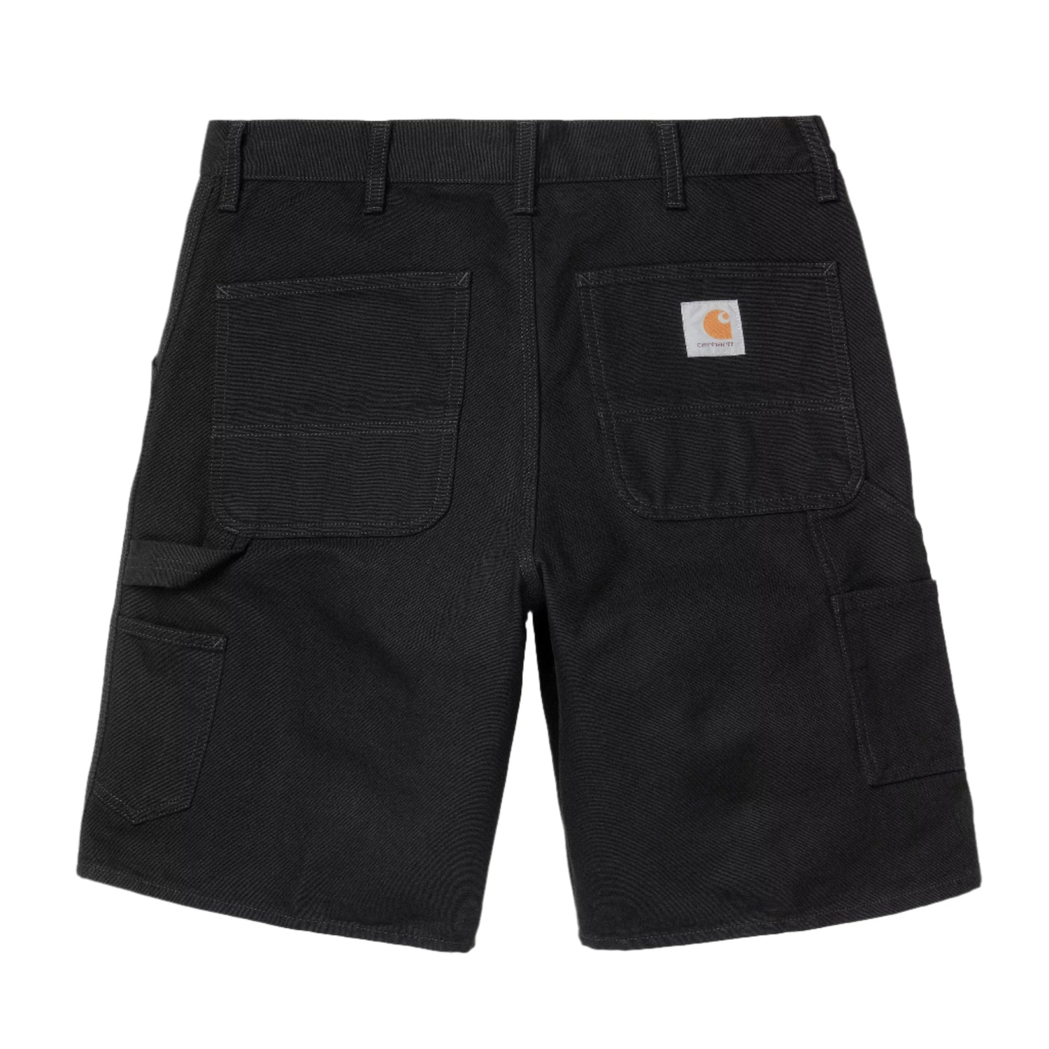 SINGLE KNEE SHORT BLACK RINSED