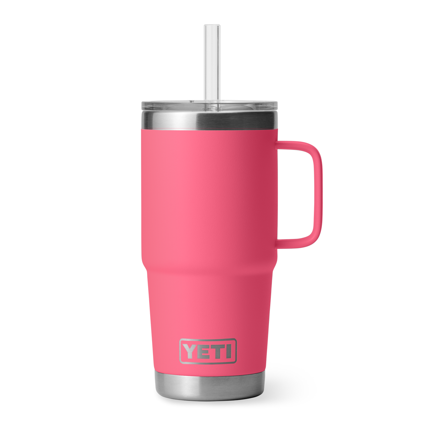 RAMBLER® 25 OZ (739 ml) STRAW MUG TROPICAL PINK