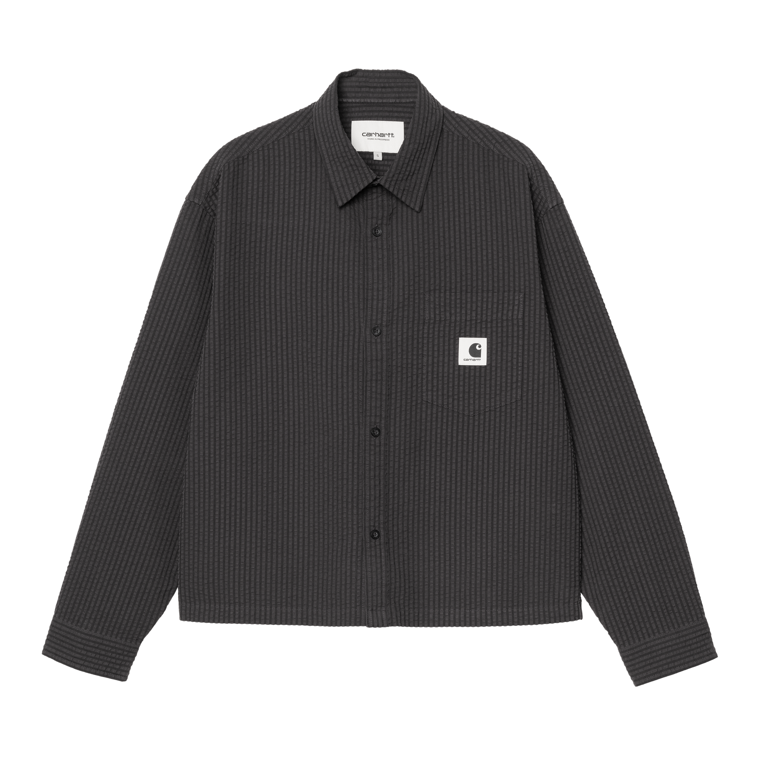 W' L/S TOLAND SHIRT TOLAND STRIPE BLACK