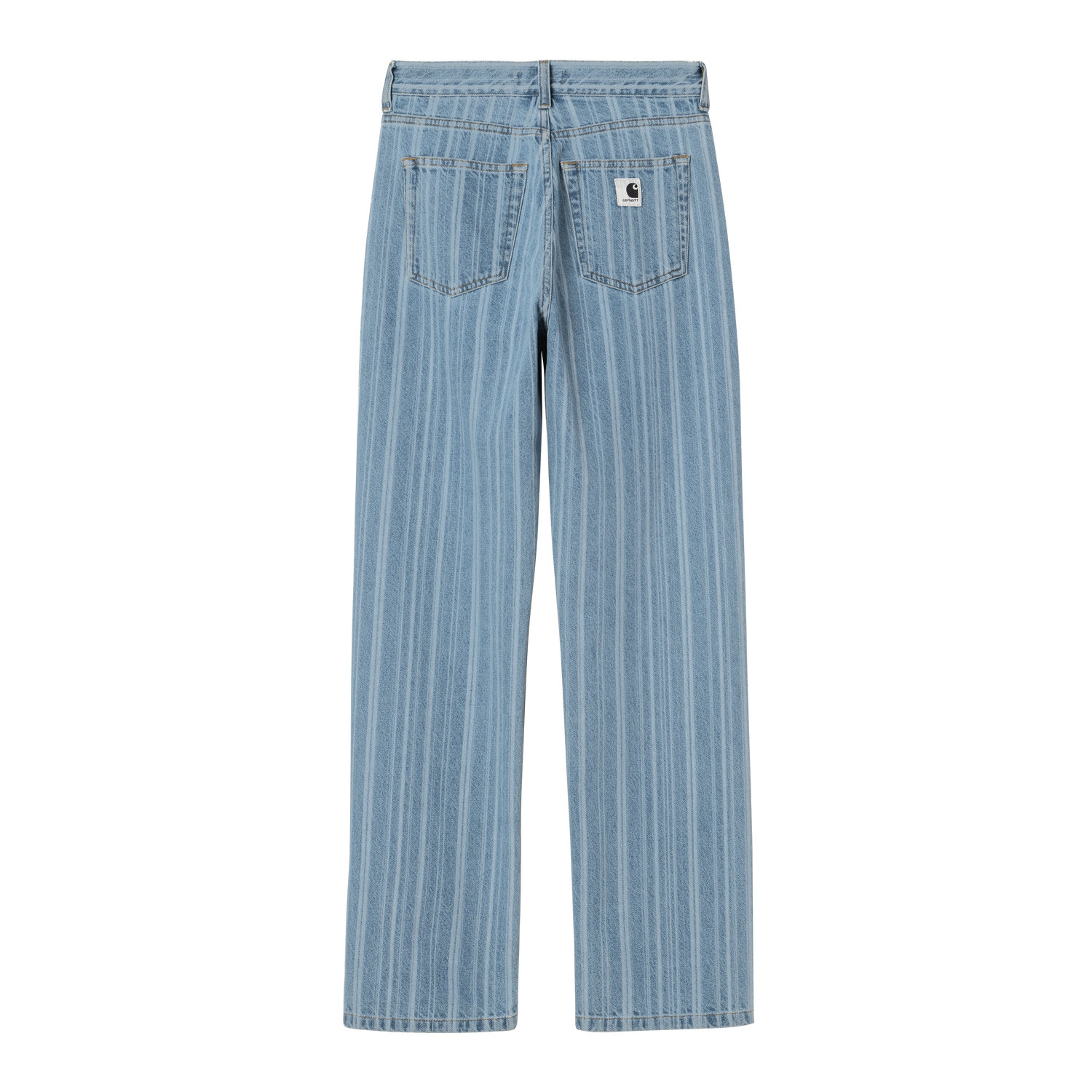 W' RYLAN PANT RYLAN STRIPE BLUE STONE BLEACHED