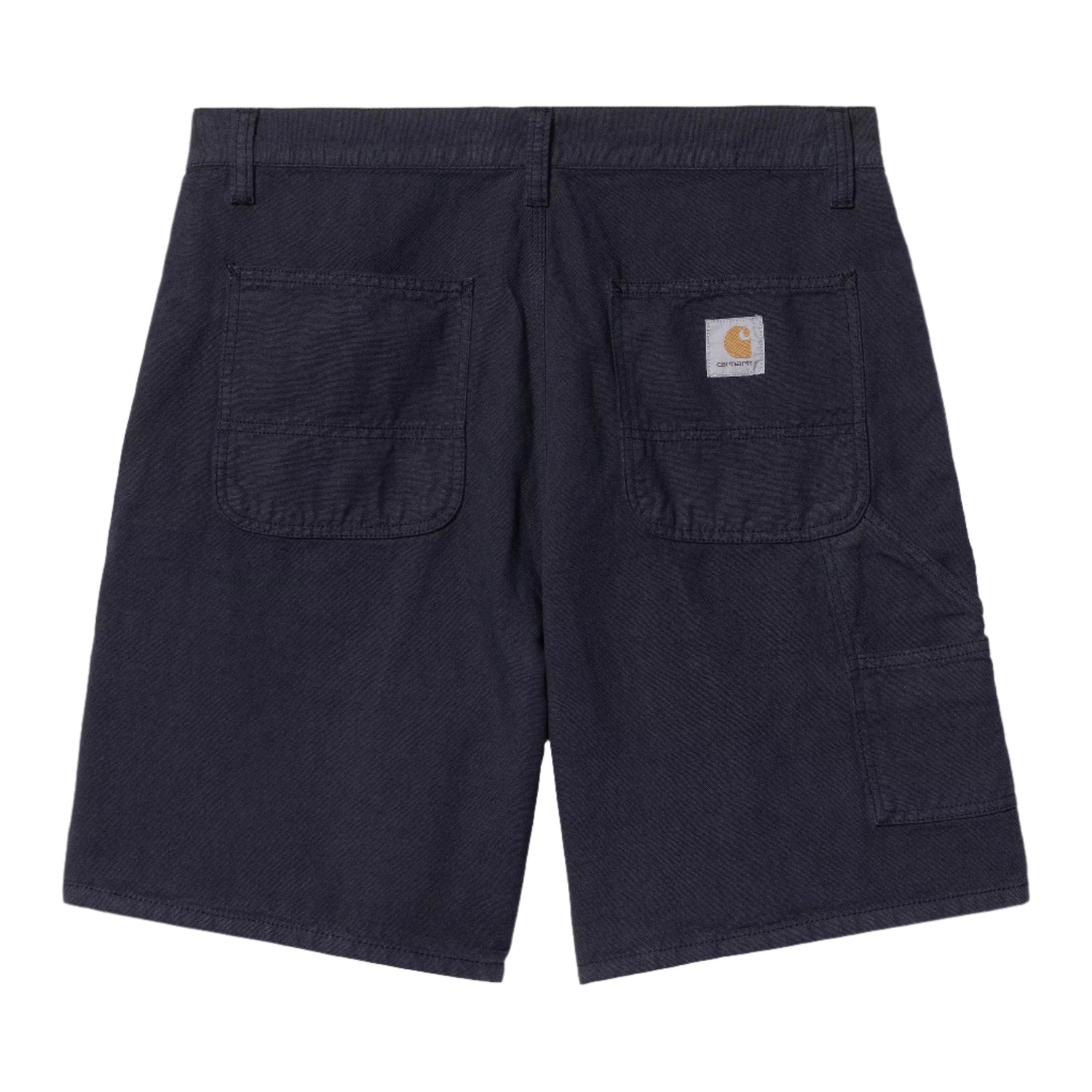 WALTER SINGLE KNEE SHORT DARK NAVY GARMENT DYED