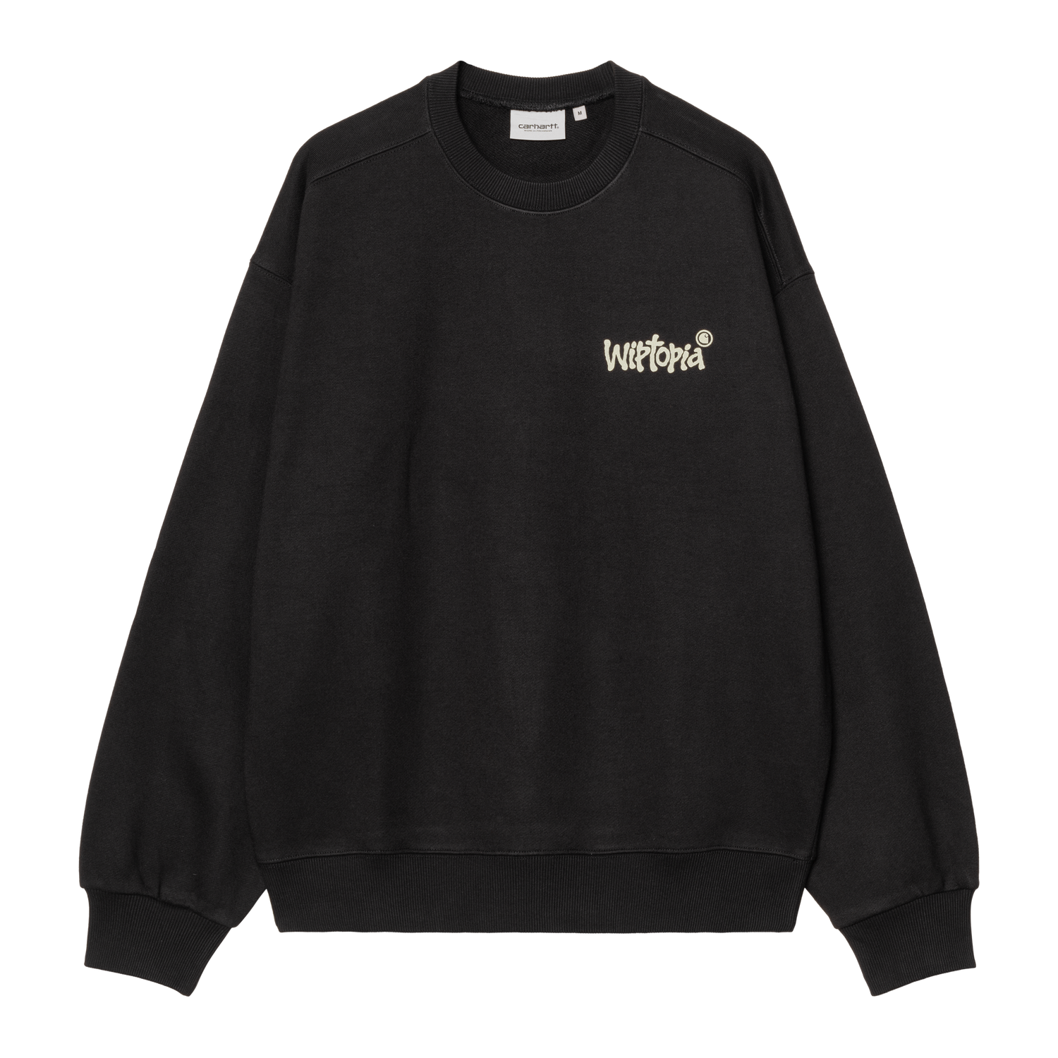 WIPTOPIA SWEAT BLACK
