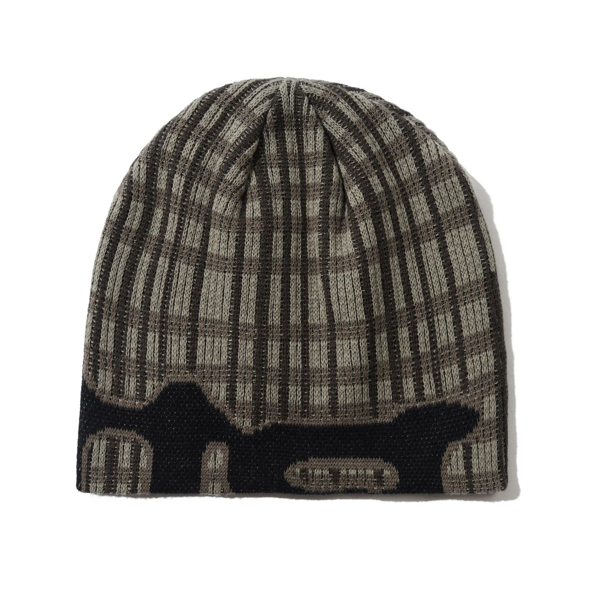 DOUGIE SKULLY BEANIE PLAID
