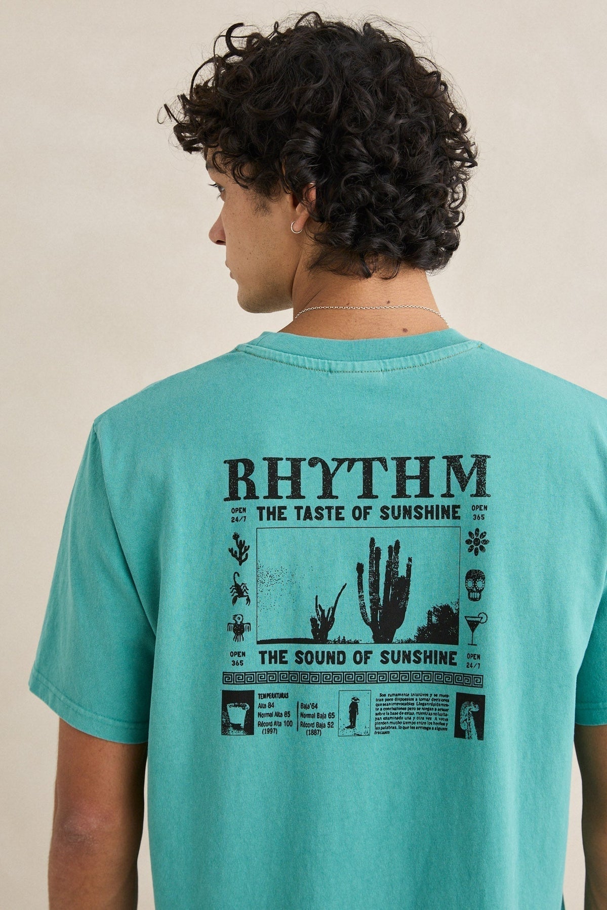 CACTUS VINTAGE SS T-SHIRT WASABI