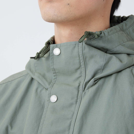 LIGHT DOBBY CLOTH PARKA FOLIAGE