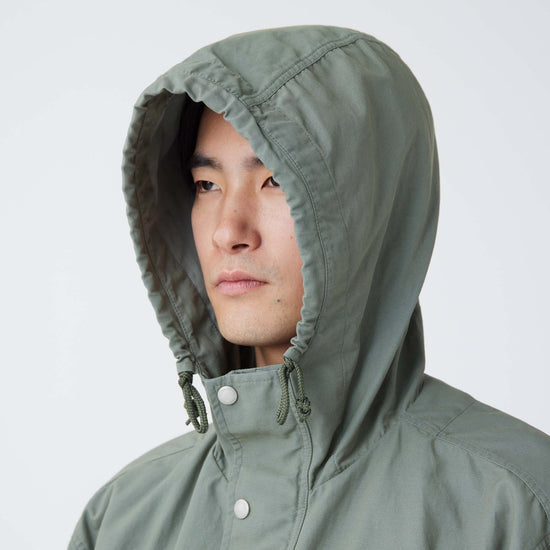 LIGHT DOBBY CLOTH PARKA FOLIAGE