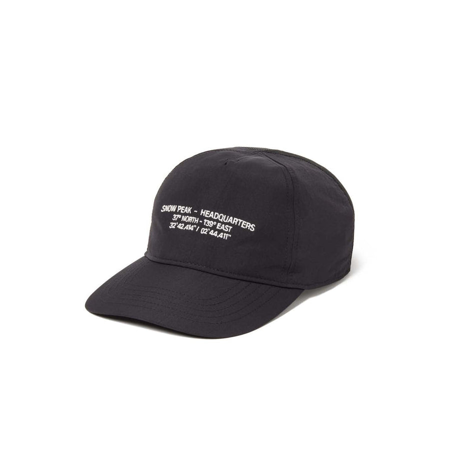 HQ TOPOGRAPHIC TRUCKER CAP BLACK