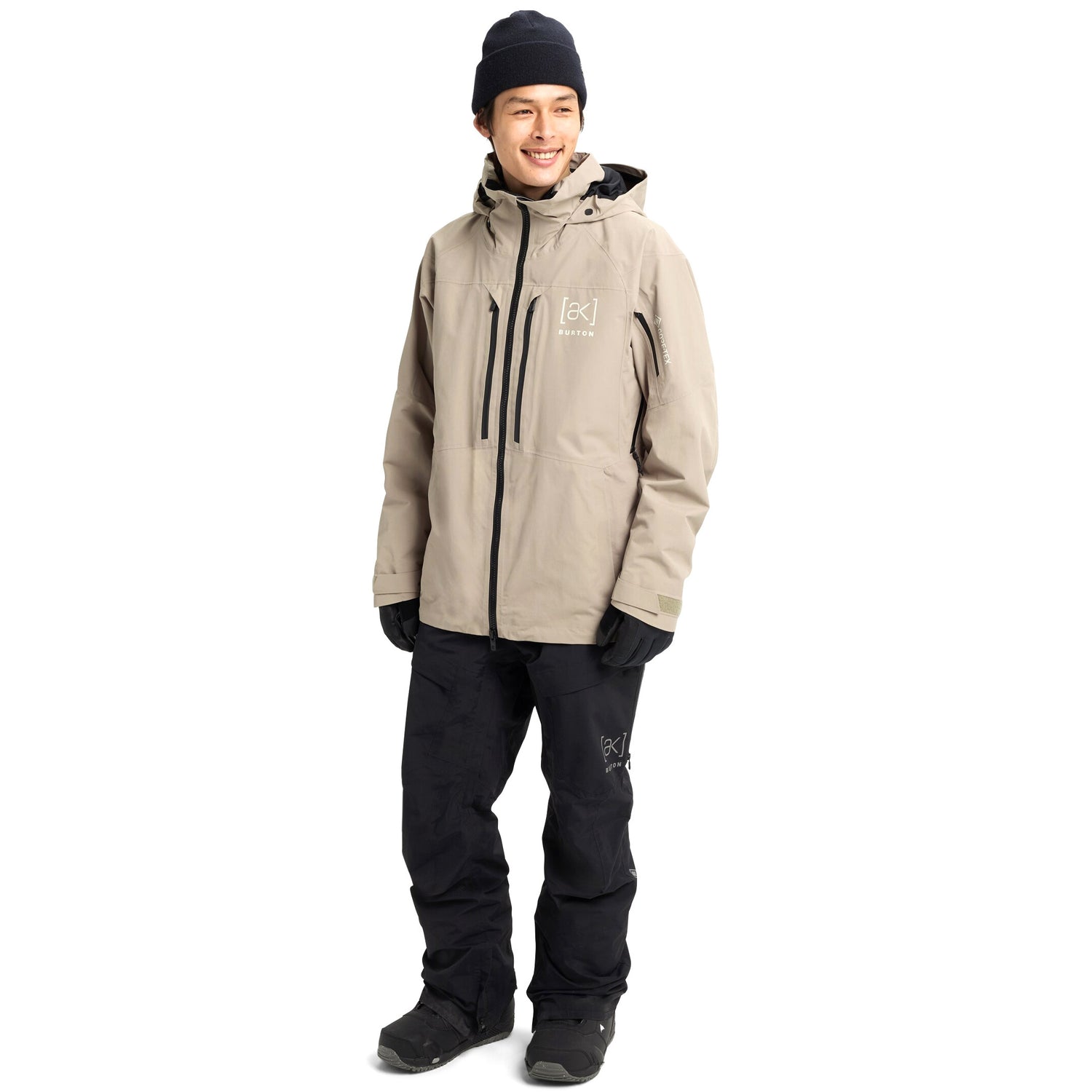 M AK GORE SWASH JACKET CHESTNUT BROWN