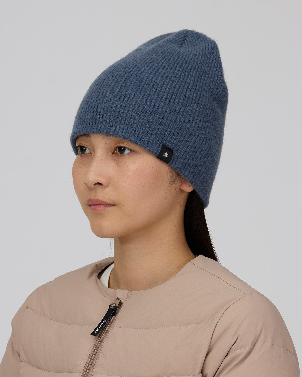 KNIT CAP LIGHT BLUE