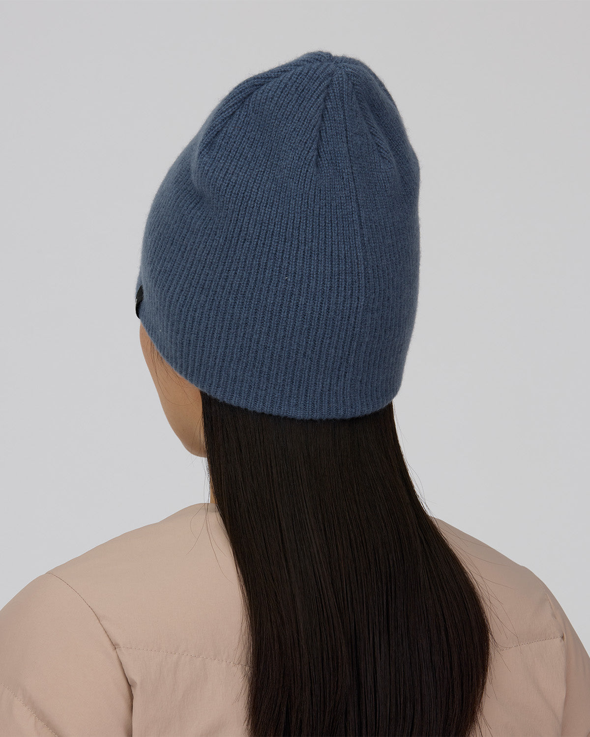 KNIT CAP LIGHT BLUE