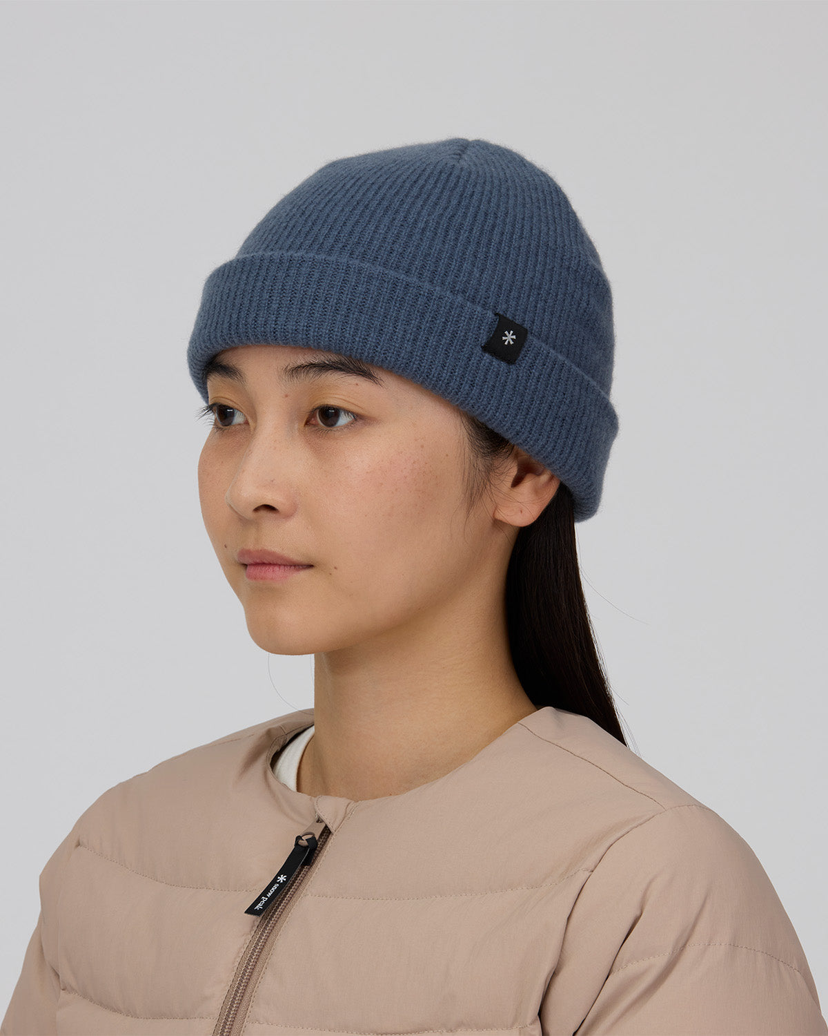 KNIT CAP LIGHT BLUE