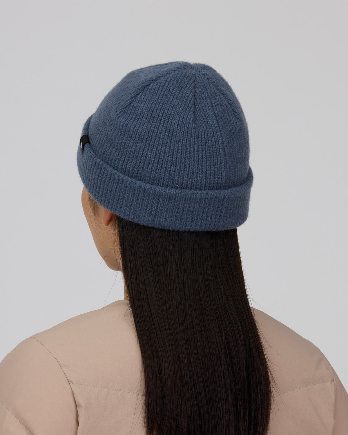 KNIT CAP LIGHT BLUE