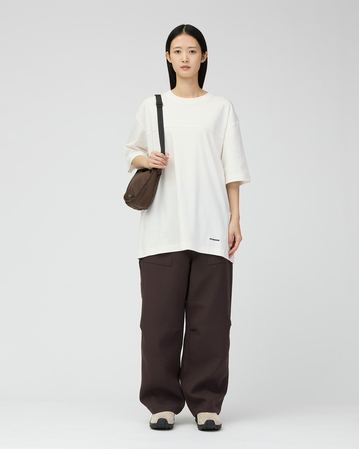 STAIN REPELLENT PULLOVER OFF WHITE