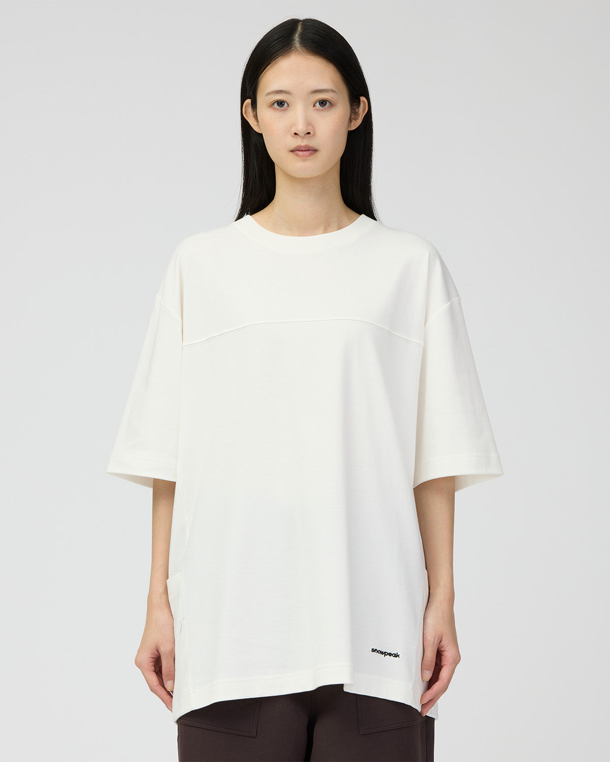 STAIN REPELLENT PULLOVER OFF WHITE