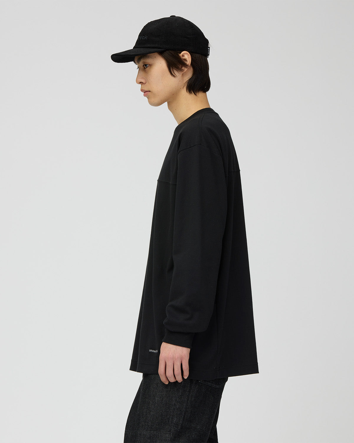STAIN REPELLENT L/S PULLOVER BLACK