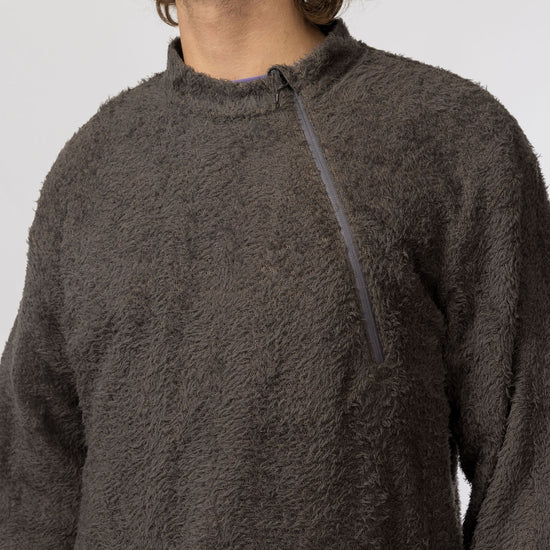 ALPHA DIRECT 90 PULLOVER CHARCOAL