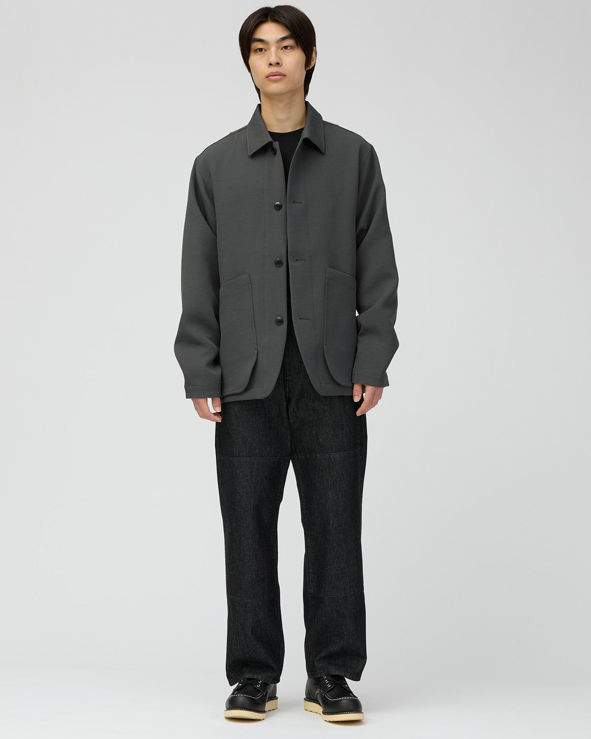 TRIPLE CLOTH JACKET CHARCOAL