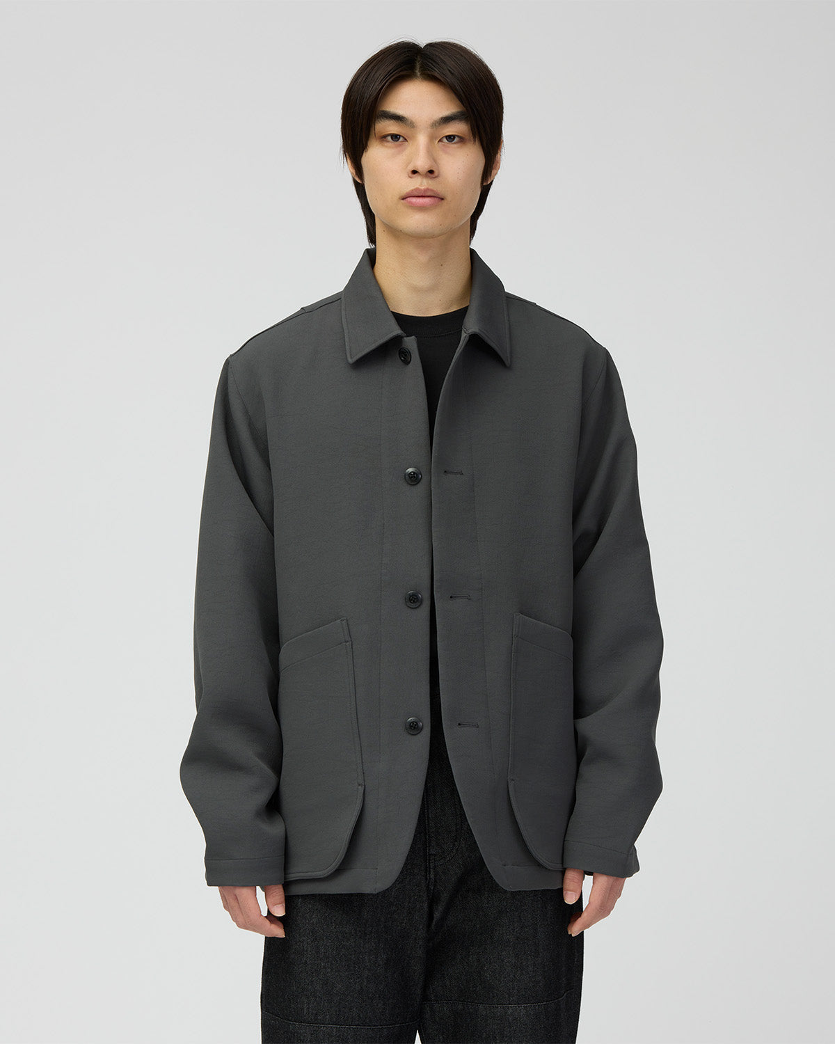 TRIPLE CLOTH JACKET CHARCOAL
