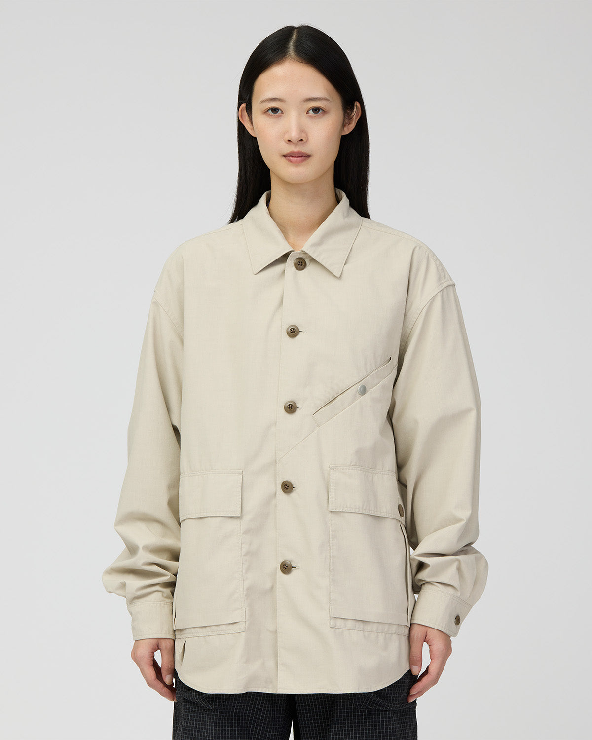 HYBRID TAKIBI JACKET IVORY