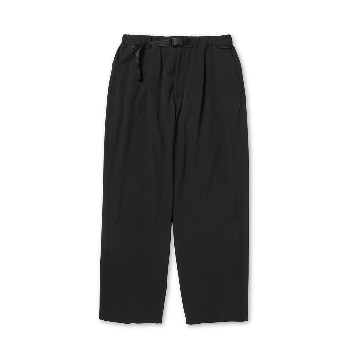 WATER-REPELLENT STRETCH RELAXED PANTS BLACK