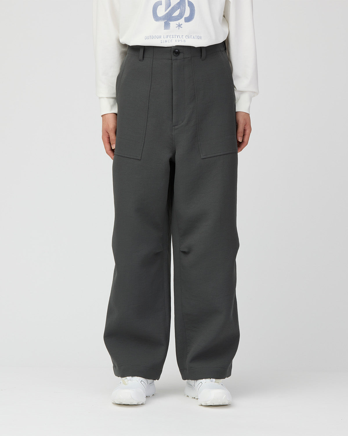 TRIPLE CLOTH PANTS CHARCOAL
