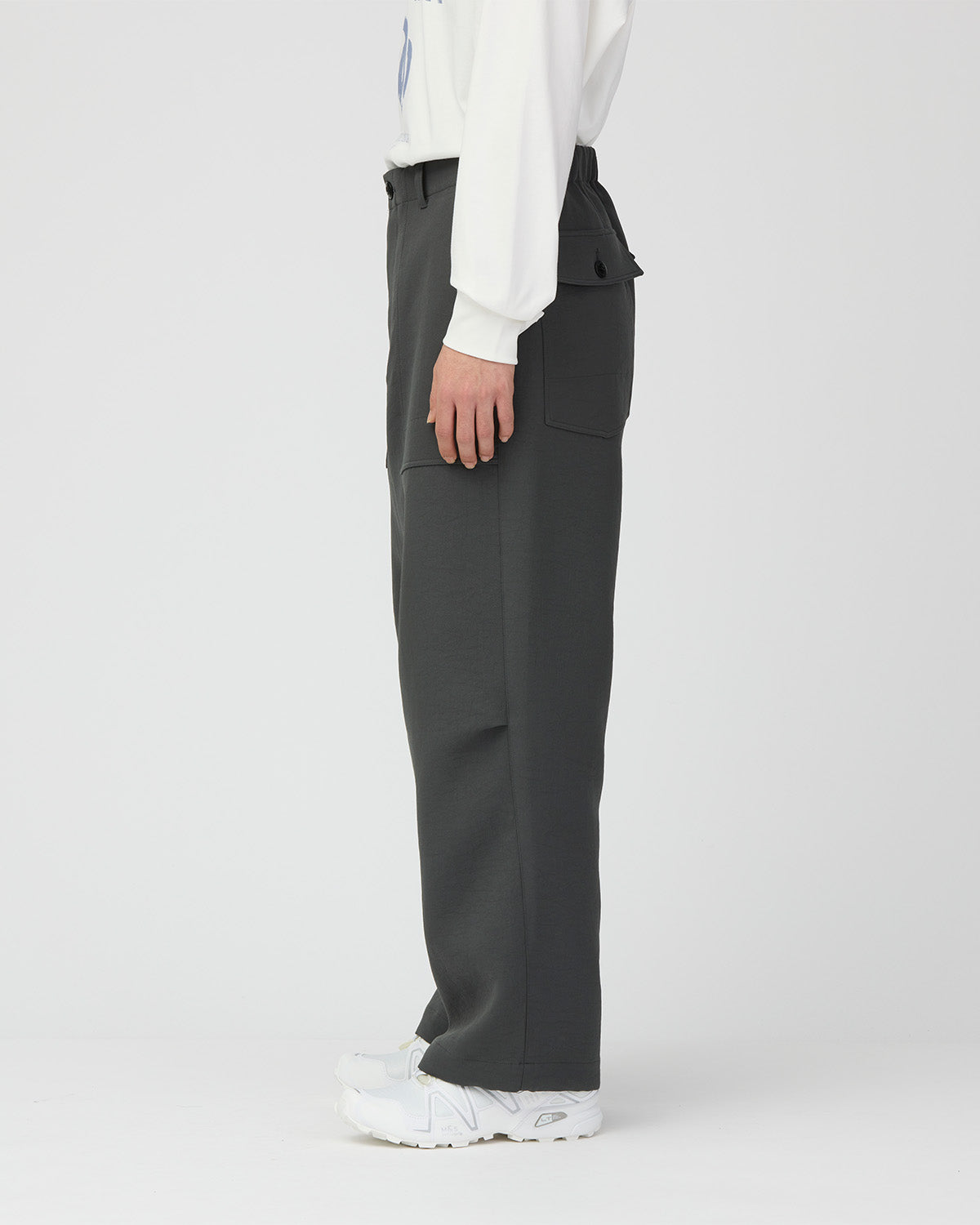 TRIPLE CLOTH PANTS CHARCOAL