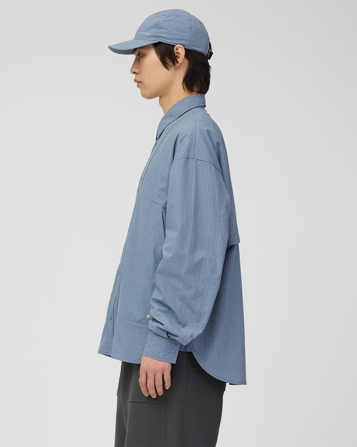 KASURI RIPSTOP SHIRT LIGHT BLUE