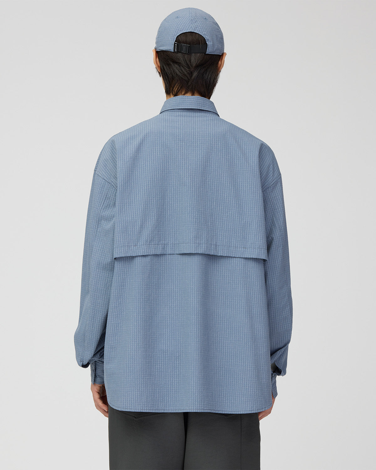 KASURI RIPSTOP SHIRT LIGHT BLUE